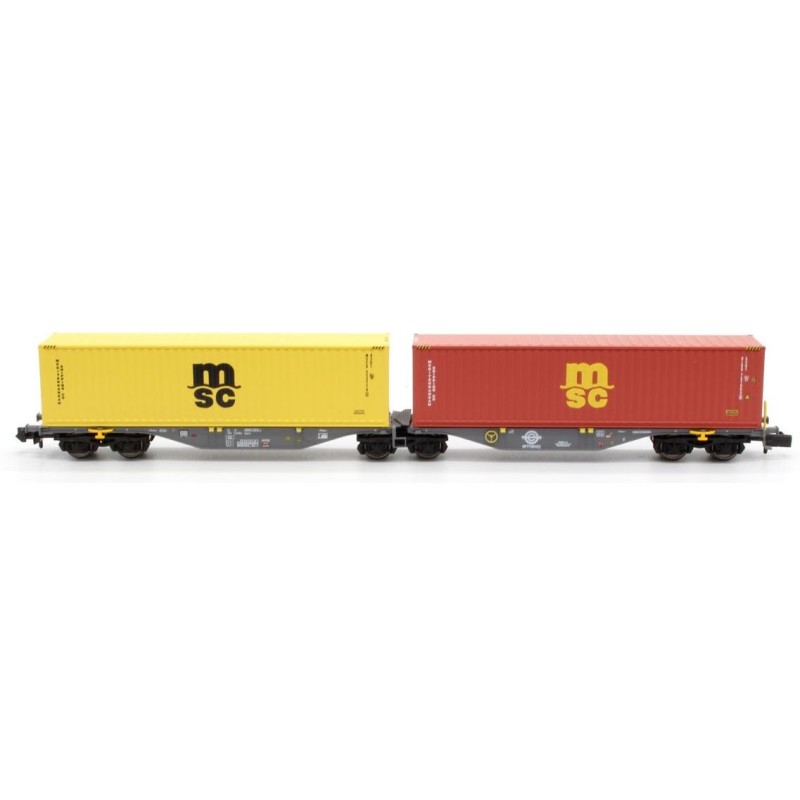 Sggrss 80' Ermewa Container-Plattform. Sggrss 80' Ermewa Container-Plattform.