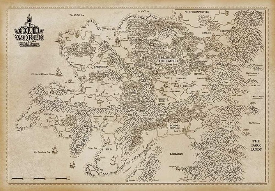 Mapa Old World