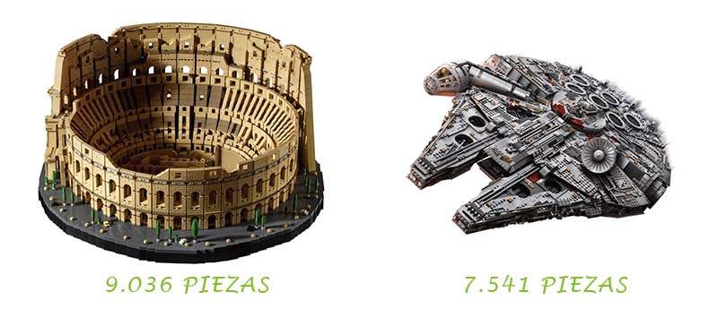 Set Lego con más piezas